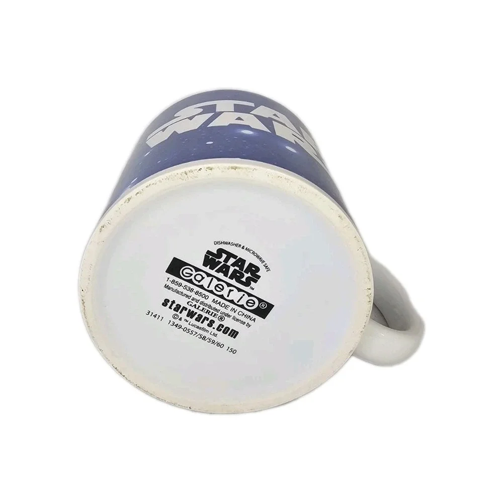 VTG Star Wars Stormtrooper Ceramic Coffee Mug Galerie White Helmet Tea Cup Large